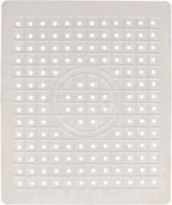 Gootsteenmat Rechthoek - 31x26cm - Rubber Mat Beschermt De Gootsteen Afwasbak En Het Servies Tegen Krassen En Beschadigingen. Past Ook In Een Vierkante Gootsteenbak -Schone Winkel 1004x1200
