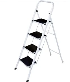 Benson Huishoudtrap 4 Treden - Anti Slip 17 Benson Huishoudtrap 4 Treden - Anti Slip -Schone Winkel 1025x1200