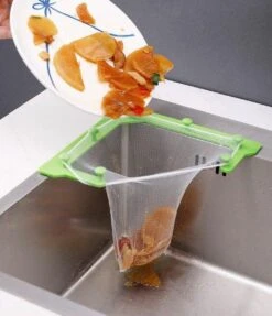 Merkloos Gootsteen Organizer - Gootsteen Afval Netje - Gootsteenontstopper - Spoelbak - Incl. 50 Netjes -Schone Winkel 1032x1200