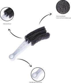 2x Luxaflex Reiniger - Jaloezie Reiniger - Lamellen Borstel - Stoffer -Plumeau - Stof Reiniger - Microvezeldoek - Borstel - -Schone Winkel 1033x1200 1