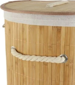 Orange85 Wasmand - Met Deksel - Rond Bamboe - 48 Liter - Bruin - 35x50 Cm - Wasmanden -Schone Winkel 1053x1200 1