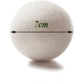 Geniet Van Gemak® | Herbruikbare Wollen Drogerballen | Wasbollen | Schaapswol | Duurzame En Energiebesparende Wasballen | 6 XL Drogerballen -Schone Winkel 1063x1200