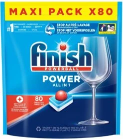 Finish Power All In One Regular Vaatwastabletten - 80 Stuks -Schone Winkel 1065x1200