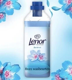 LENOR APRILFRIS WASVERZACHTER -8X21 WASBEURTEN-ST 525ML -Schone Winkel 1078x1200