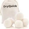 DRYQUICK Drogerballen- Wasbollen- Duurzaam Schapenwol - Herbruikbaar- 6 XL Wasballen Wit 2 DRYQUICK Drogerballen- Wasbollen- Duurzaam Schapenwol - Herbruikbaar- 6 XL Wasballen Wit -Schone Winkel 1117x1200 3