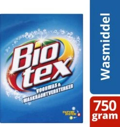 Biotex Waspoeder Voorwas & Waskrachtversterker - 750 Gram -Schone Winkel 1132x1200