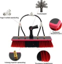 Kibani Telescoop Borstel 6m - Telescoopsteel Ramenwassen - Telescoopsteel Met Borstel - Telescoopsteel - Telescoopsteel Met Waterdoorvoer - Ramenwassen - Raamwisser Met Telescoopsteel - Telescoopstelen -Schone Winkel 1147x1200 4