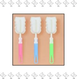 Merkloos EPIN | Glazen Spons | Fles Borstel | Drink Fles Spons | BLAUW -Schone Winkel 1164x1200 2