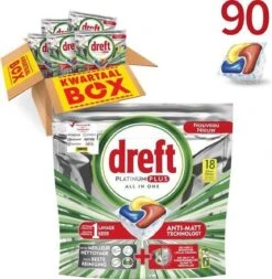 Dreft Platinum Plus Citroen - Voordeelverpakking 5x18 Stuks - Wasmiddel Capsules -Schone Winkel 1170x1200 4