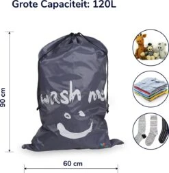 Wonair - Grote Waszak - Wash Me - Wastas - 60x90cm - Grijs - Met Trekkoord 16 Wonair - Grote Waszak - Wash Me - Wastas - 60x90cm - Grijs - Met Trekkoord -Schone Winkel 1178x1200 2