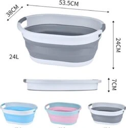 Merkloos Multifunctionele Opvouwbaar Wasmand Siliconen - Ruimtebesparende Wasemmer - 25 Liter 13 Merkloos Multifunctionele Opvouwbaar Wasmand Siliconen - Ruimtebesparende Wasemmer - 25 Liter -Schone Winkel 1179x1200 4