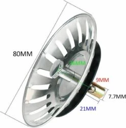 Afvoerzeef Roestvrijstaal - Gootsteen Zeef - Gootsteen Stopper - RVS - 80mm 9 Afvoerzeef Roestvrijstaal - Gootsteen Zeef - Gootsteen Stopper - RVS - 80mm -Schone Winkel 1184x1200 2