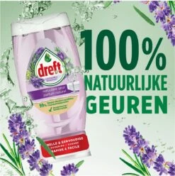 Dreft Natuurlijke Geur - Afwasmiddel - Lavendel & Rozemarijn - Ondersteboven Fles - Voordeelverpakking 8 X 370 Ml -Schone Winkel 1195x1200 4
