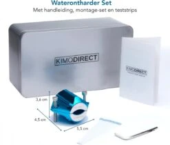 KIMO DIRECT Waterontharder Met 6 Teststrips - Waterontharder - Huishouden Tot 6 Personen - Waterfilter - 7500 Gauss - Blauw -Schone Winkel 1200x1020