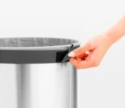 Brabantia Wasmand - 60 L - Matt Steel Met Kunststof Deksel -Schone Winkel 1200x1042 2