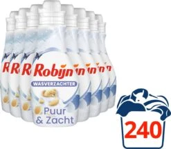 Robijn Puur & Zacht Wasverzachter - 8 X 30 Wasbeurten - Voordeelverpakking 14 Robijn Puur & Zacht Wasverzachter - 8 X 30 Wasbeurten - Voordeelverpakking -Schone Winkel 1200x1049 5