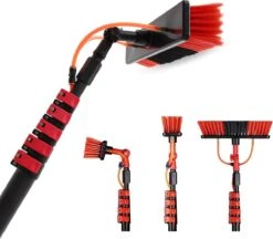 Merkloos Telescoopsteel Ramenwassen 4,6M - Met Borstel & Waterdoorvoer - Voor Ramen - Watertoevoer - Borstel 15 Merkloos Telescoopsteel Ramenwassen 4,6M - Met Borstel & Waterdoorvoer - Voor Ramen - Watertoevoer - Borstel -Schone Winkel 1200x1051 2