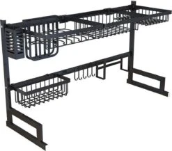 Sens Design Afwasrek Zwart - Afdruiprek - 82,5 Cm - RVS -Schone Winkel 1200x1054 1