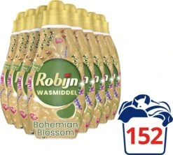 Robijn Klein & Krachtig Color Bohemian Blossom Vloeibaar Wasmiddel - 8 X 19 Wasbeurten - Voordeelverpakking -Schone Winkel 1200x1080