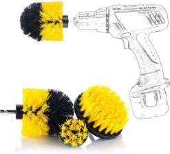 Merkloos 3 Delige Borstelset Voor Boormachine, Opzetstuk Voor Boormachine, Reinigingsborstels, Boorborstels -Schone Winkel 1200x1083 4