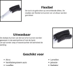 2x Luxaflex Reiniger - Jaloezie Reiniger - Lamellen Borstel - Stoffer -Plumeau - Stof Reiniger - Microvezeldoek - Borstel - -Schone Winkel 1200x1085 7