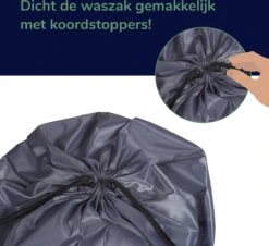 Wonair - Grote Waszak - Wash Me - Wastas - 60x90cm - Grijs - Met Trekkoord 12 Wonair - Grote Waszak - Wash Me - Wastas - 60x90cm - Grijs - Met Trekkoord -Schone Winkel 1200x1097 4