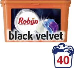Robijn Black Velvet 3 In 1 Wascapsules - 40 Wasbeurten - Kwartaalbox -Schone Winkel 1200x1098