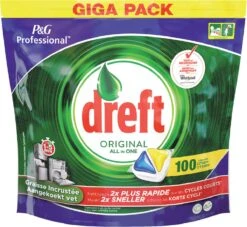 Dreft - Original - All In One - Vaatwastabletten - Citroen - 100 Stuks 7 Dreft - Original - All In One - Vaatwastabletten - Citroen - 100 Stuks -Schone Winkel 1200x1101 3