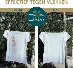 Wasmiddeldoekjes - Ongeparfumeerd Wasstrips 128 Wasbeurten – Wasmiddel Wasdoekjes - Natuurlijke Wasverzachter – Vegan – Zero Waste -Schone Winkel 1200x1111