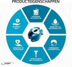 Magnetische Waterontharder 15.000 Gauss - Professionele Waterontharder Magneet - Waterontkalker Waterleiding - Blauw - Anti Kalk -Schone Winkel 1200x1116