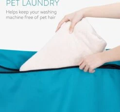 Navaris Waszak Voor Huisdieren Wasgoed - Wasnet Met Rits - Vangt Dierenharen Op Van Dekens, Handdoeken Of Beddengoed - 79 X 70,5 Cm - Blauw 12 Navaris Waszak Voor Huisdieren Wasgoed - Wasnet Met Rits - Vangt Dierenharen Op Van Dekens, Handdoeken Of Beddengoed - 79 X 70,5 Cm - Blauw -Schone Winkel 1200x1119 4