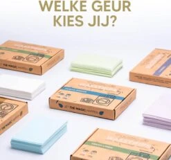 Wasmiddeldoekjes - Ongeparfumeerd Wasstrips 128 Wasbeurten – Wasmiddel Wasdoekjes - Natuurlijke Wasverzachter – Vegan – Zero Waste -Schone Winkel 1200x1123 1