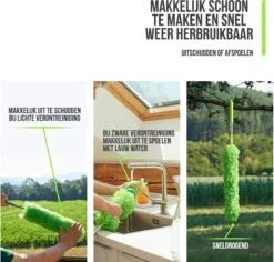 Strex Telescopische Plumeau Met Telescoopsteel - 60 Tot 140 Cm - Uitschuifbaar - Wasbaar - Flexibel 360° Draaibaar - Microvezel Ragebol -Schone Winkel 1200x1146 2