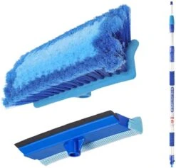 PROPLUS Pro Plus Wasborstel - Heavy Duty - Telescopische Steel - Uitschuifbaar Tot 3 Meter