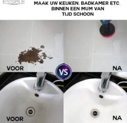 ESSIBLE Borstelboor - Set 20 Stuks - Schrobborstel - Polypropyleen - Borstel Boormachine - Schrobborstel - Schuurborstel - Automatische Reiniging - 20 Delige Borstelset Voor Boormachine -Schone Winkel 1200x1162 8