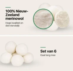 Tenify 6 XL Drogerballen + Extra Lavendel Olie - Wasbollen - Duurzaam - Schaapswol - Wasverzachter - Wasdrogerballen - Herbruikbare Droogballen - Energie Besparen 15 Tenify 6 XL Drogerballen + Extra Lavendel Olie - Wasbollen - Duurzaam - Schaapswol - Wasverzachter - Wasdrogerballen - Herbruikbare Droogballen - Energie Besparen -Schone Winkel 1200x1169 6