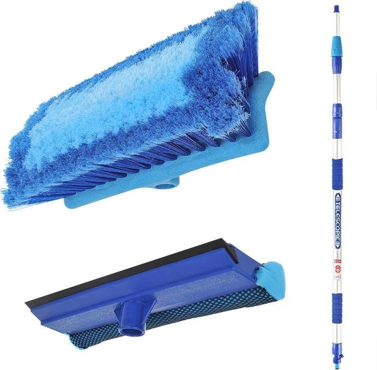 PROPLUS Pro Plus Wasborstel - Heavy Duty - Telescopische Steel - Uitschuifbaar Tot 3 Meter 15 PROPLUS Pro Plus Wasborstel - Heavy Duty - Telescopische Steel - Uitschuifbaar Tot 3 Meter - Afbeelding 13