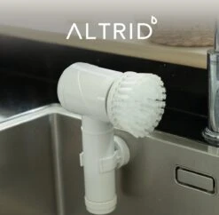 Altrid Elektrische Schoonmaakborstel - Oplaadbaar - Verbeterde Versie - 3 Opzetstukken - Poetsmachine - Handborstel - Schrobborstel - Schrobber - Reinigingsborstel - Schoonmaakmiddelen -Schone Winkel 1200x1176 6