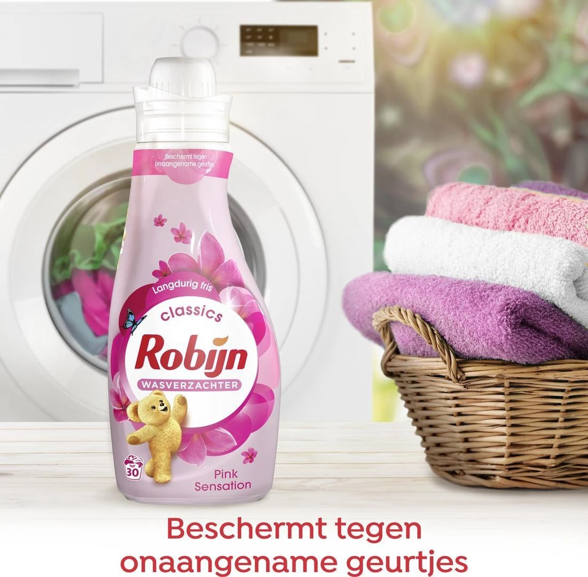 Robijn Summer Pink Wasverzachter - 4 X 30 Wasbeurten - Voordeelverpakking 6 Robijn Summer Pink Wasverzachter - 4 X 30 Wasbeurten - Voordeelverpakking - Afbeelding 4