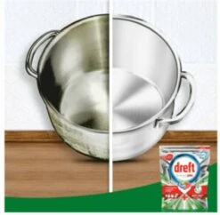 Dreft Platinum Plus All In One - Vaatwastabletten - Citroen - Voordeelverpakking 5 X 16 Stuks -Schone Winkel 1200x1178