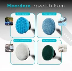 Merkloos Scrubclean Elektrische Schoonmaakborstel-7 In 1 Schrobber Met Steel-2 Standen Poetsmachine-max 130cm-badkamer/keuken/auto +gratis Houder -Schone Winkel 1200x1182 7