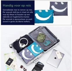 Wonair - Waszakken Voor Wasgoed - 60x90cm - Hemelsblauw - Met Trekkoord -Schone Winkel 1200x1189 1