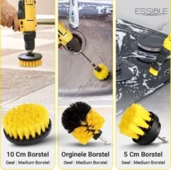 ESSIBLE Borstelboor - Set 20 Stuks - Schrobborstel - Polypropyleen - Borstel Boormachine - Schrobborstel - Schuurborstel - Automatische Reiniging - 20 Delige Borstelset Voor Boormachine -Schone Winkel 1200x1189 13