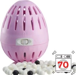 Eco-egg Wasbol Springbloesem 70 - Wasbeurten 19 Eco-egg Wasbol Springbloesem 70 - Wasbeurten -Schone Winkel 1200x1191 3