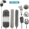 NovaBeau Plumeau Met Telescoopsteel – Microvezel Ragebol Uitschuifbaar - 9-delig Duster Set Met Voegenborstel – RVS Stoffer – Grijs Chenille Borstel – Wasbaar En Draaibaar 2 NovaBeau Plumeau Met Telescoopsteel – Microvezel Ragebol Uitschuifbaar - 9-delig Duster Set Met Voegenborstel – RVS Stoffer – Grijs Chenille Borstel – Wasbaar En Draaibaar -Schone Winkel 1200x1192 4