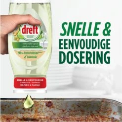 Dreft Natuurlijke Geur - Afwasmiddel - Bergamot & Gember - Ondersteboven Fles - Voordeelverpakking 8 X 370 Ml -Schone Winkel 1200x1198 47
