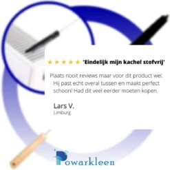 Powarkleen® - Radiatorborstel - Flexibel - Houten Handvat - Roestvrijstaal - Schoonmaakborstel - 70cm Lang! - 1 Stuk -Schone Winkel 1200x1198 57