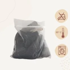 Orange85 Waszakken - 2 Stuks - Ritssluiting - Wit - 50x40 Cm - Polyester -Schone Winkel 1200x1200 10