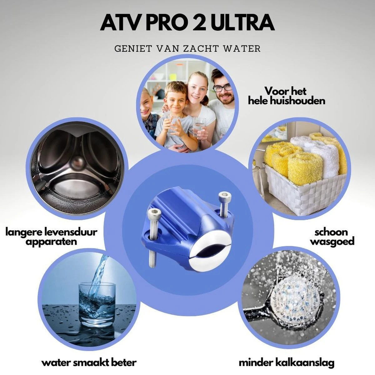 ATV PRO 2 ULTRA Magnetische Waterontharder - Waterontharder Magneet - Waterontharder Waterleiding - Anti Kalk - Ontkalker 9 ATV PRO 2 ULTRA Magnetische Waterontharder - Waterontharder Magneet - Waterontharder Waterleiding - Anti Kalk - Ontkalker - Afbeelding 7