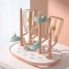 Merkloos Flessen Droogrek - Baby Flessenrek - Afdruiprek - Rose - Drying Rack - Bidon - Babyfles -Schone Winkel 1200x1200 1262